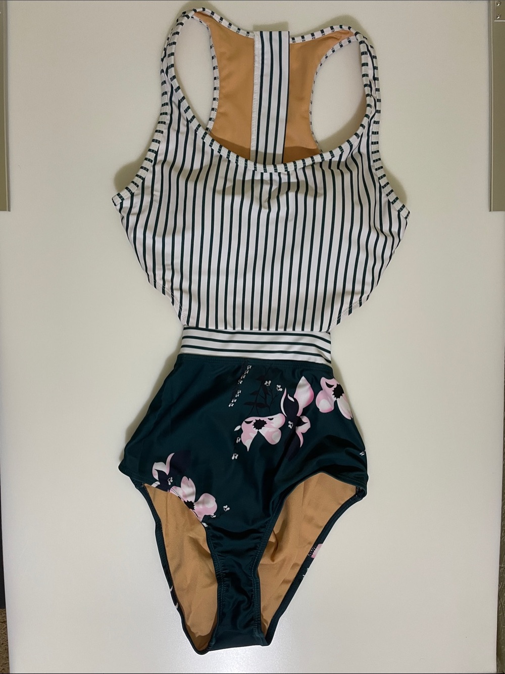 NWT Size S New Molybell Monokini One Piece Swimsuit